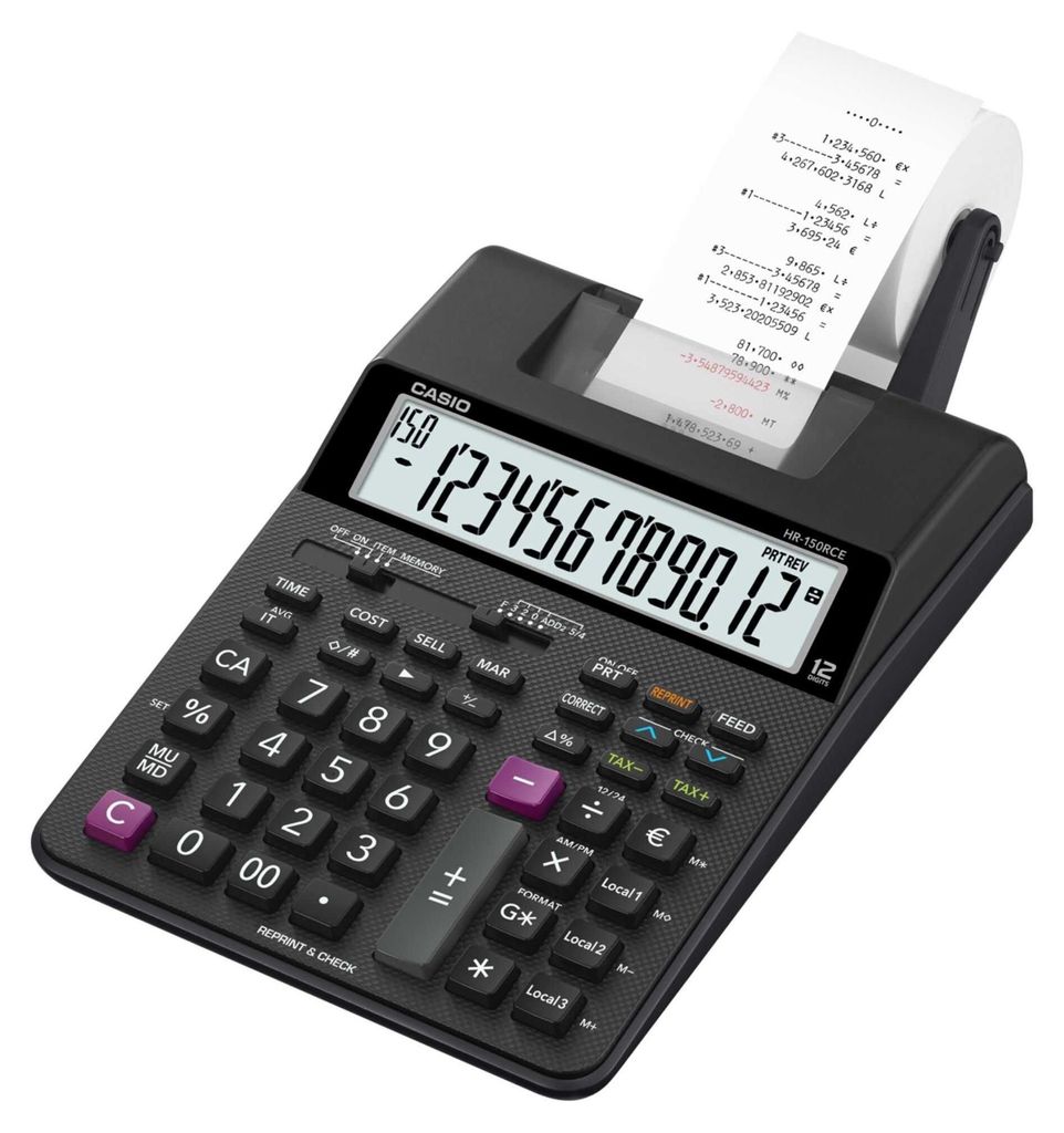 Casio HR-150RCE Produktbild 