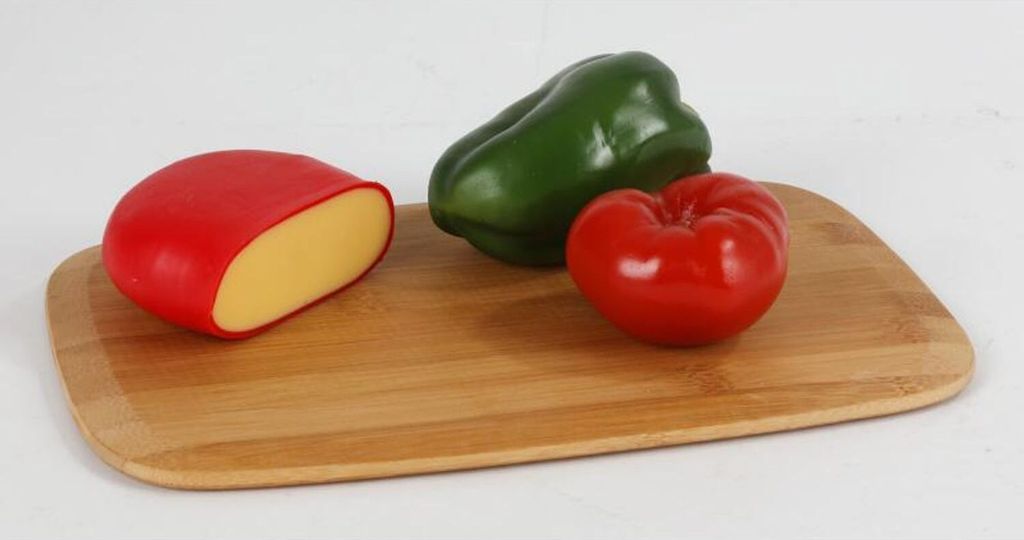 Bambus Schneidebrettchen Küchen Zerkleinern Kochen Hacken Gemüse Obst Fleisch
