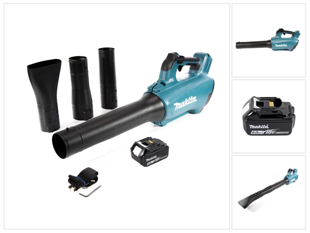 Makita DUB 184 G1 Akku Gebläse 18 V Brushless + 1x Akku 6,0 Produktbild 