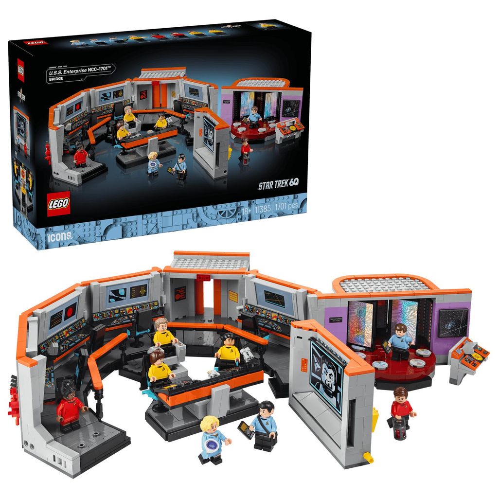 LEGO ICONS Star Trek: U.S.S. Enterprise NCC-1701TM Brücke, Produktbild 