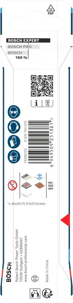 Forare Gres Duro senza Rotture: Bosch HEX-9 Expert 4 x 90 mm