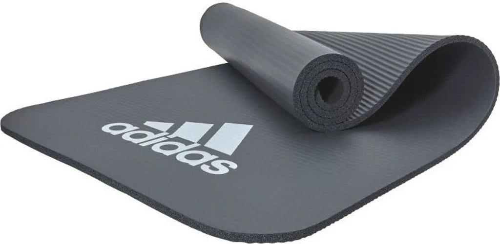 Adidas 10 mm Mat ADMT-11015GR Tapis de Gymnastique et Fitness Gris