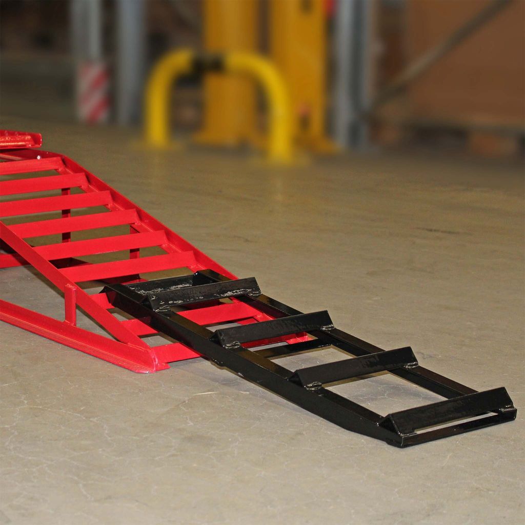 Rallonge Pour Rampe De Chargement XPOtool/WilTec - Acier, 650x195mm, Capacité 2x400kg