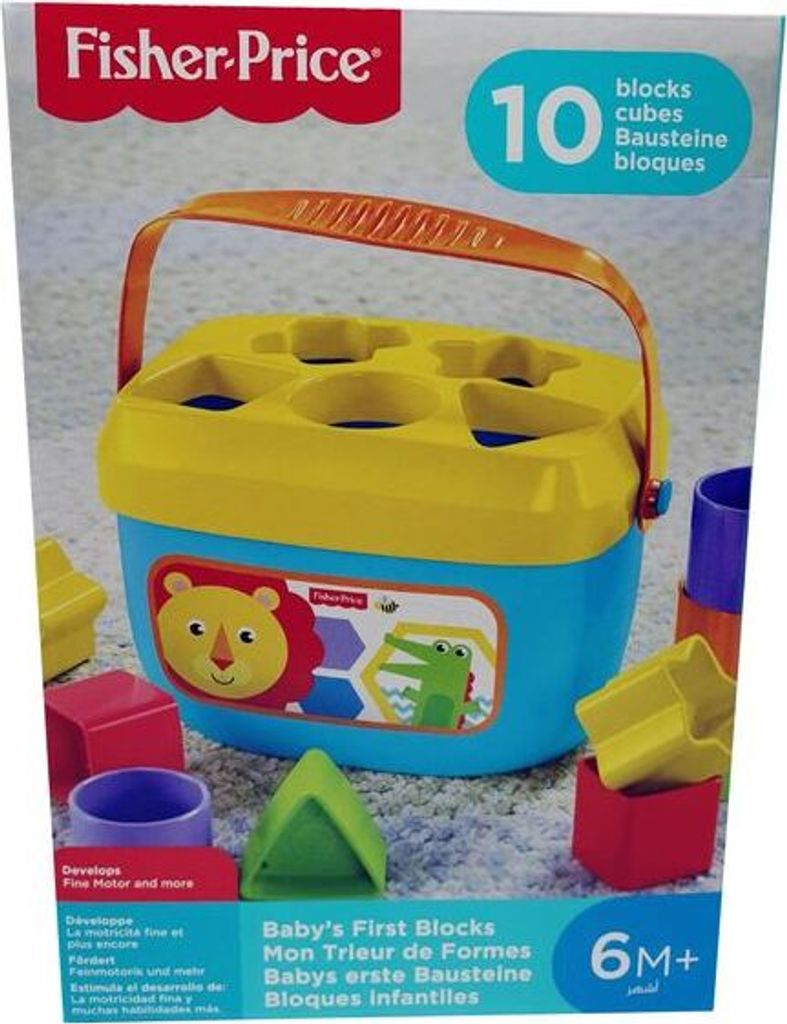 Fisher-Price Baby's First Building Blocks, Motorické Obrázok produktu 2