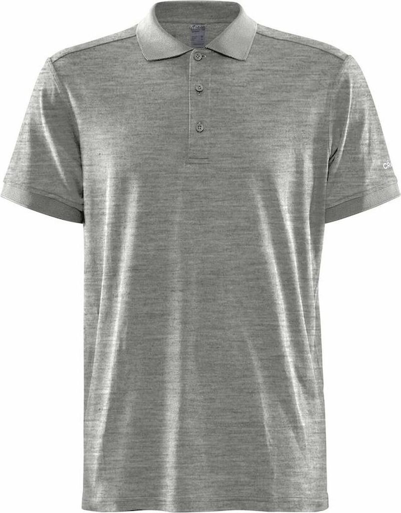 CRAFT Core Blend Polo Shirt M Grey Melange 4XL