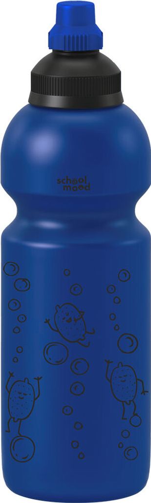 School-Mood bouteille d'eau Drinking Bottle Blue bleu Image du produit 
