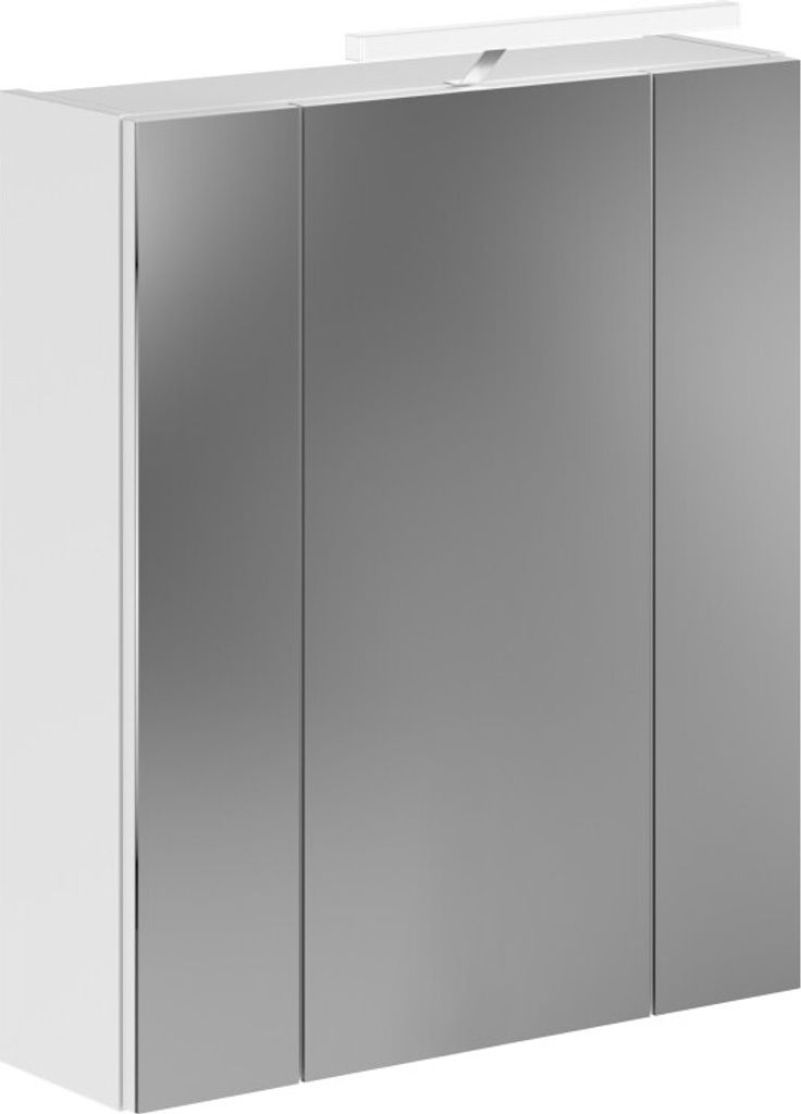 Meublorama XX-X18A9726, Weiß, 6 Regale, 190 mm, 600 mm, 710 mm, 18 kg
