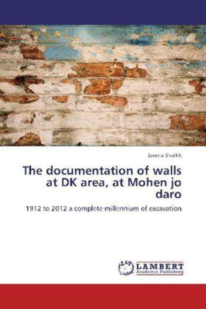 Shaikh, J: Documentation of walls at DK area, at Mohen jo da