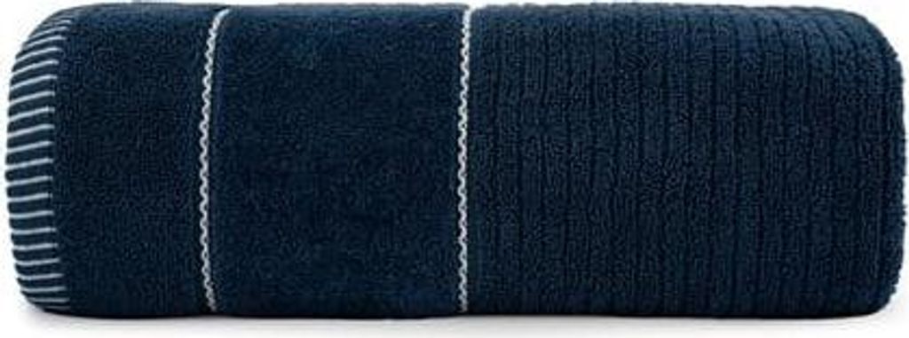 Handtuch 30x50 Teo blau 470g 100% Baumwolle mit Velours
