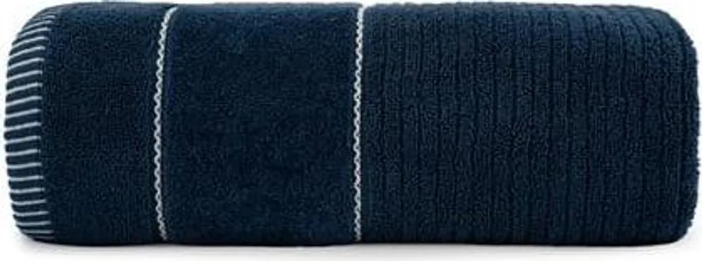 Asciugamano 30x50 Teo Blu 470g 100% Cotone Velour - Qualità Premium
