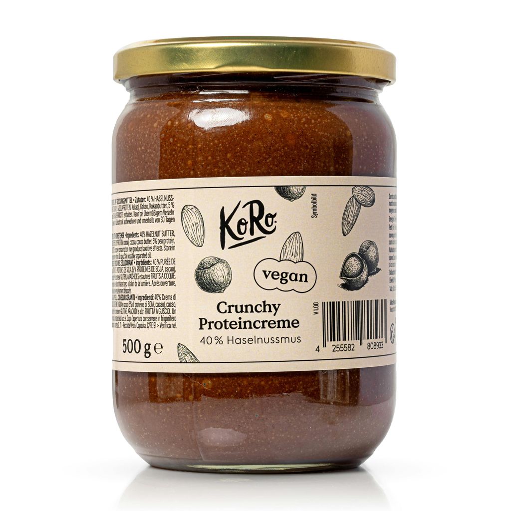 KoRo | Vegane Proteincreme Haselnuss Kakao 500 g