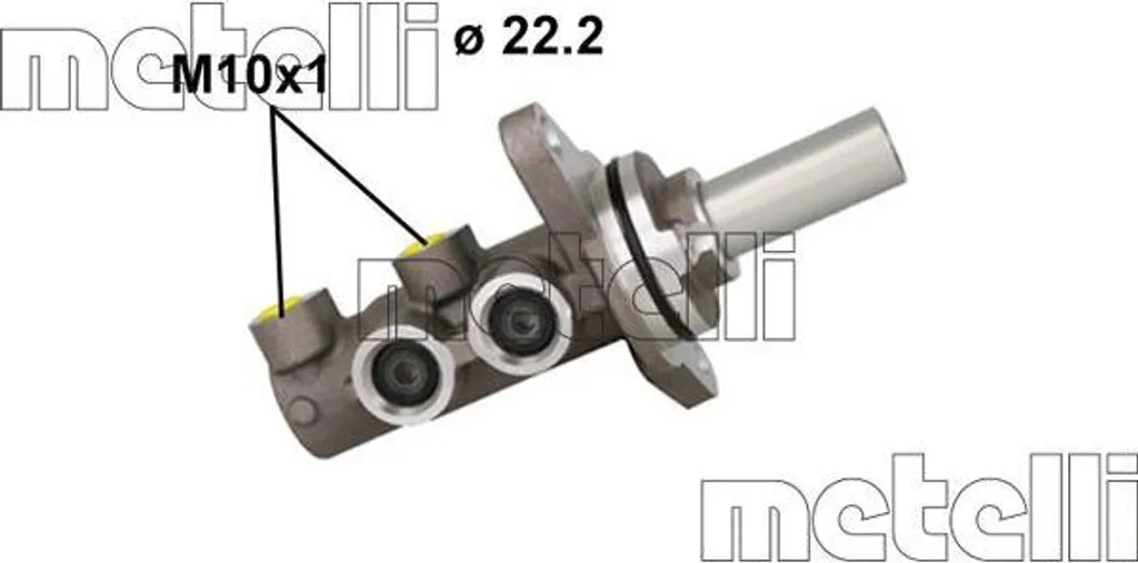 Maître-cylindre METELLI 05-1165 haute performance pour Toyota RAV 4 OE