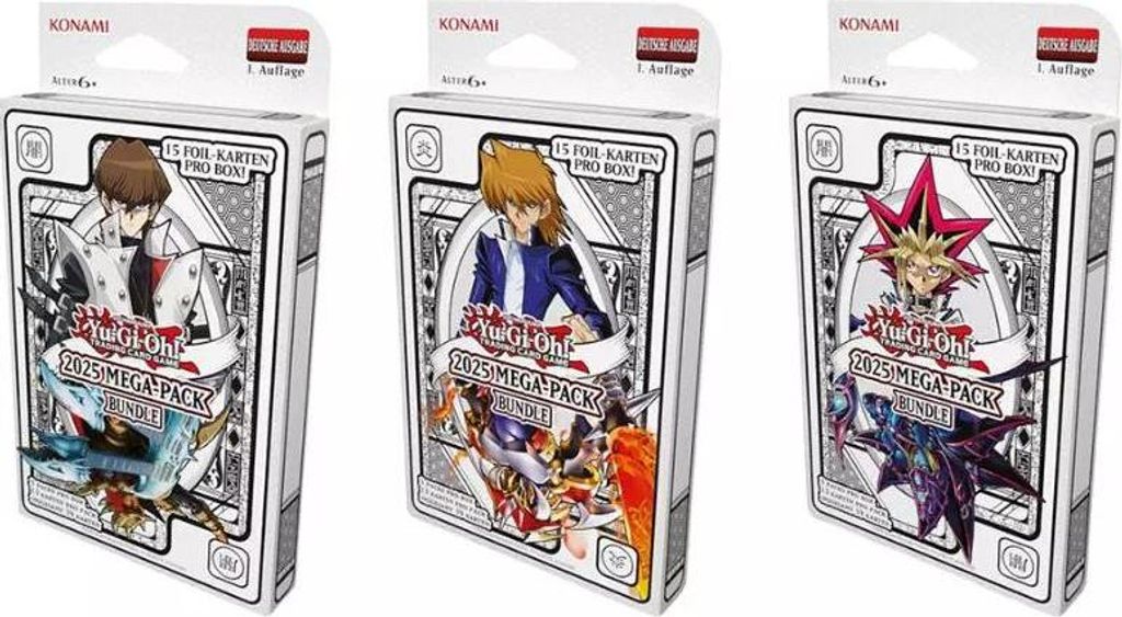 Yu-Gi-Oh! 2025 Mega Pack Bundle – 3 Booster (EN) Produktbild 