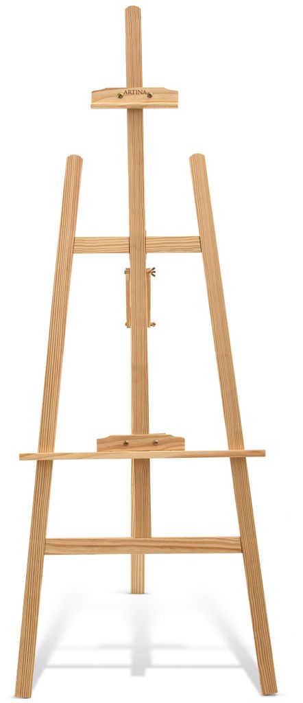 Artina Cavalletto in legno grande - Legno di pino 150 cm Immagine del prodotto 