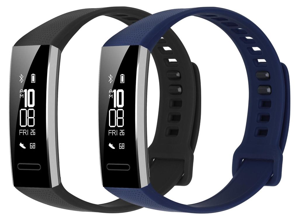 kwmobile 2x Uhrenarmband für Huawei Band 2 / Band 2 Pro Produktbild 