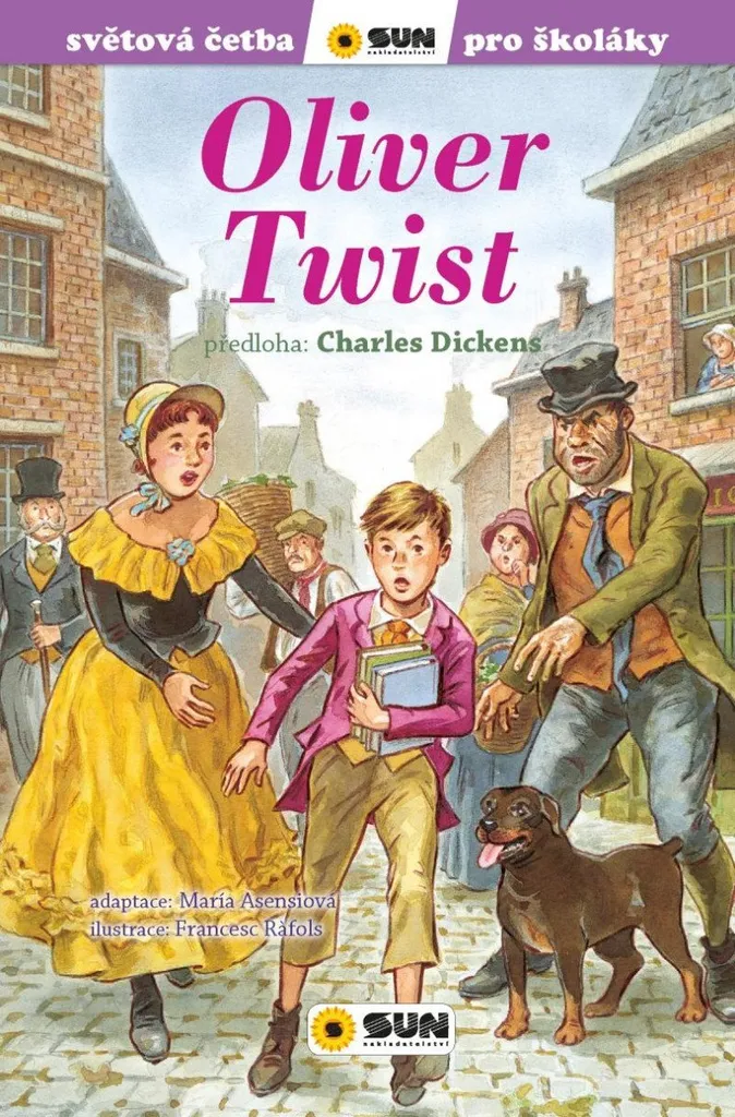 Oliver Twist Charles Dickens Roman Illustré pour Scolaires en Français