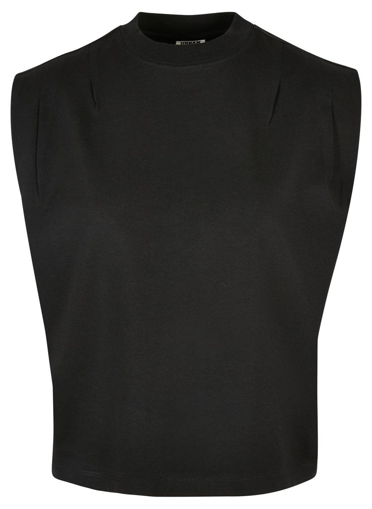 Urban Classics - Oberteil Mit Falten für Damen TN1600 (5XL) (Schwarz)