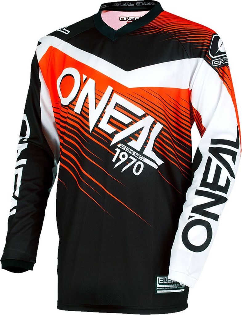 O ́Neal Element Racewear 2018 Jersey Grösse: M, Farbe: Schwarz/Orange