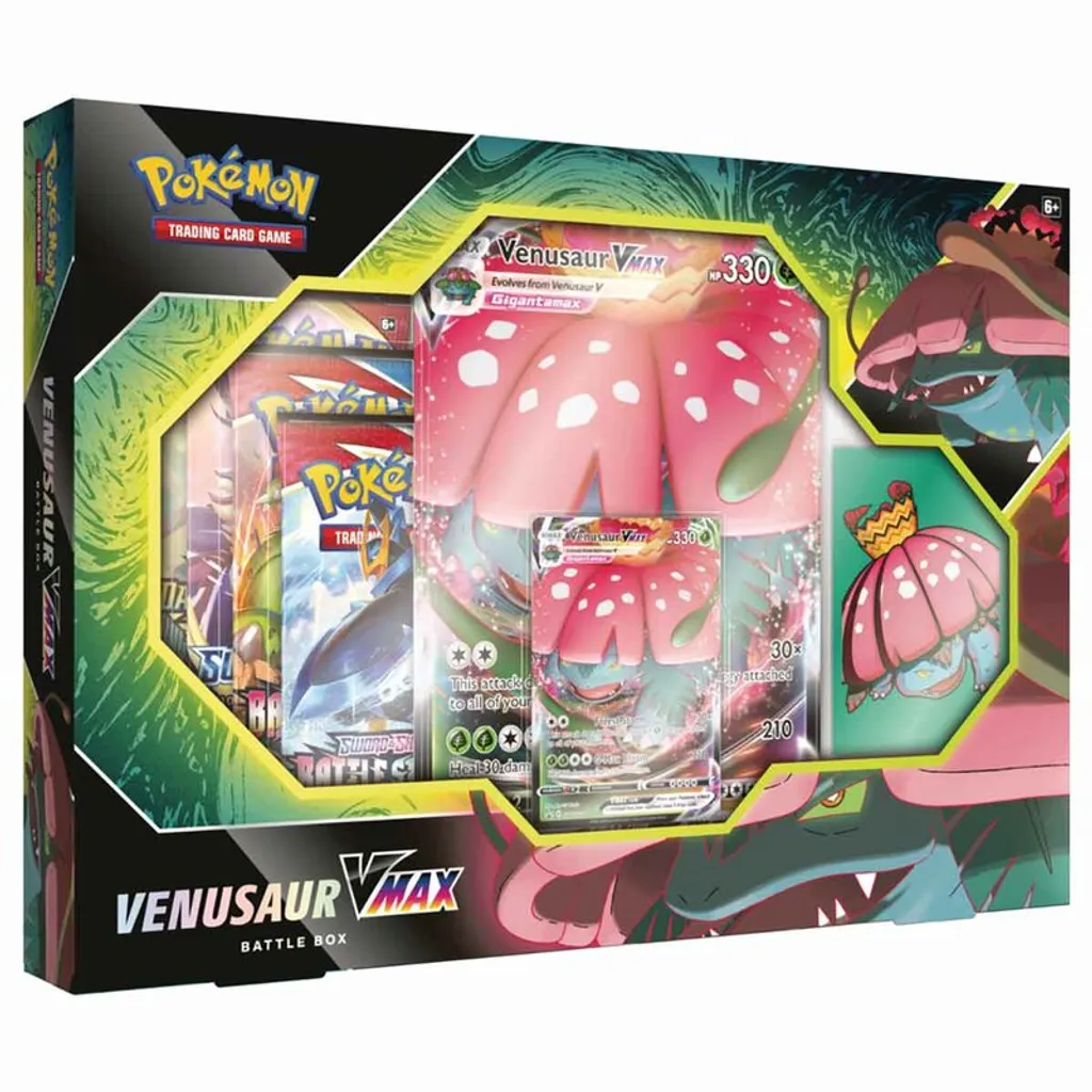 Pokemon Venusaur VMAX Battle Box : Coffret Collector Plante Puissant