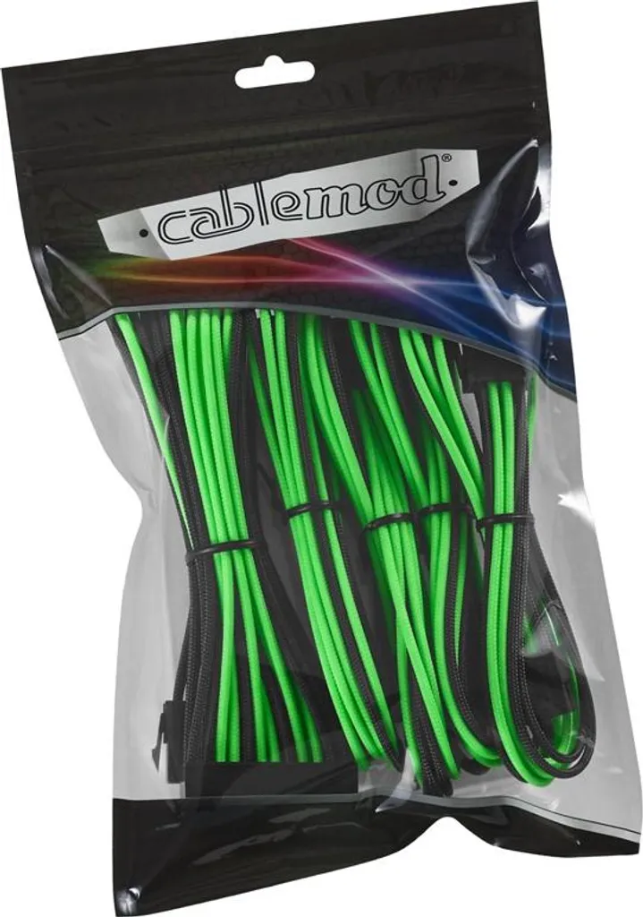 Kit Extension Câble CableMod 8+6 pins : Solution Cable Management Vert - 2