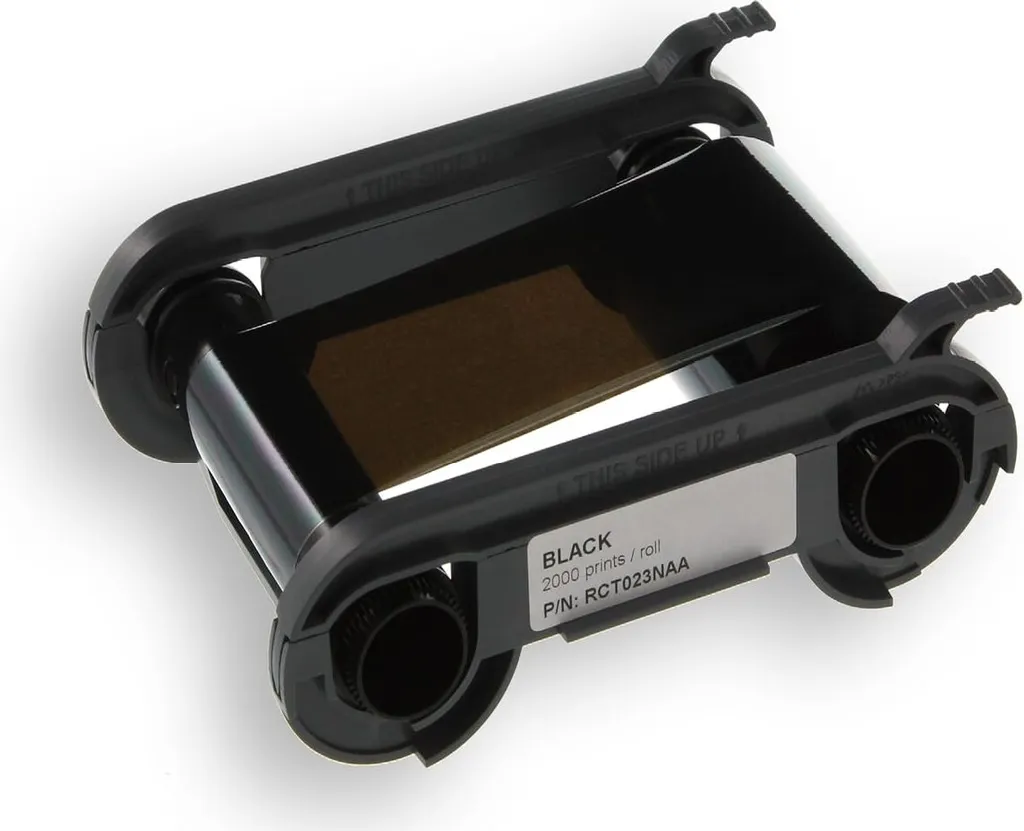 Ruban noir anti-bavure pour Evolis Zenius Primacy - 2000 impressions nettes
