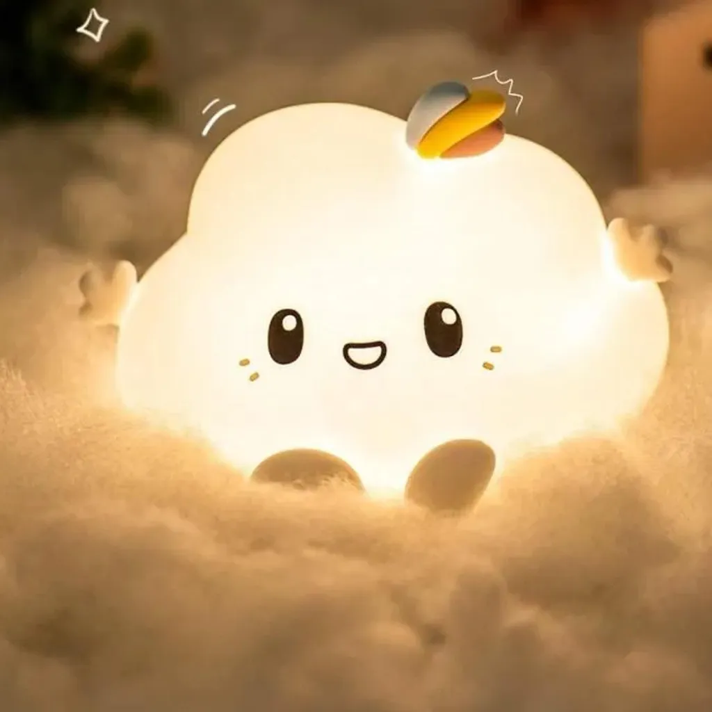 Veilleuse Bébé Tactile Multicolore Little L - Tiny Cloud sans Fil USB - 2