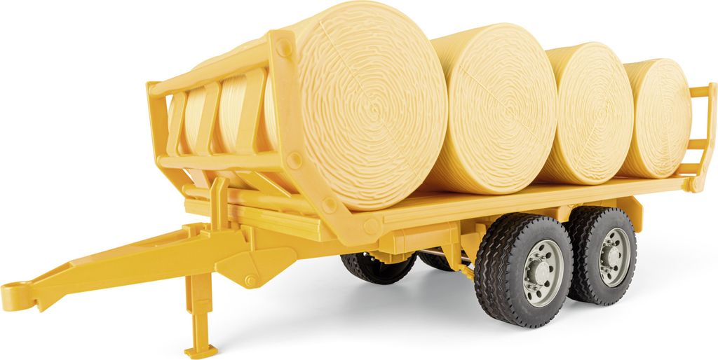 Carson 1:16 Heuwagen für RC Traktor gelb