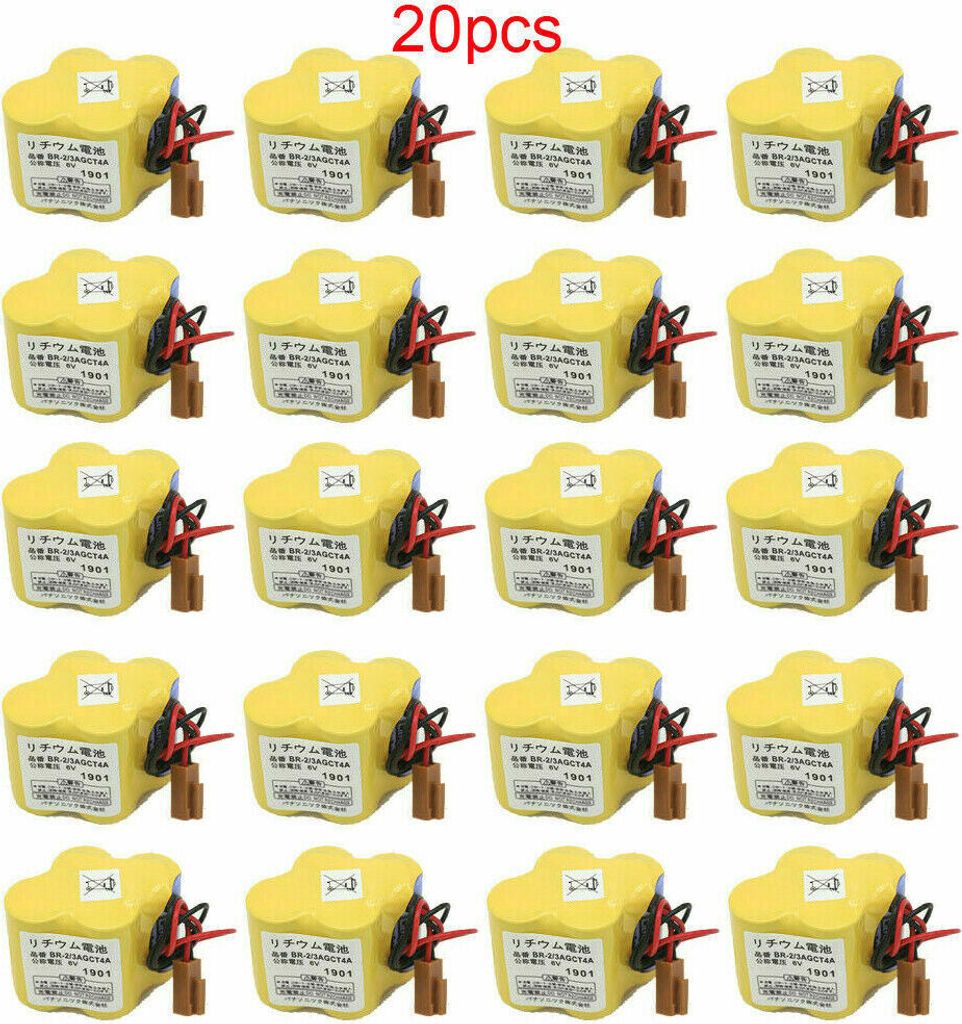 20 pièces BR-2/3AGCT4A A98L-0031-0025 Batterie 6V 4400mAH Image du produit 