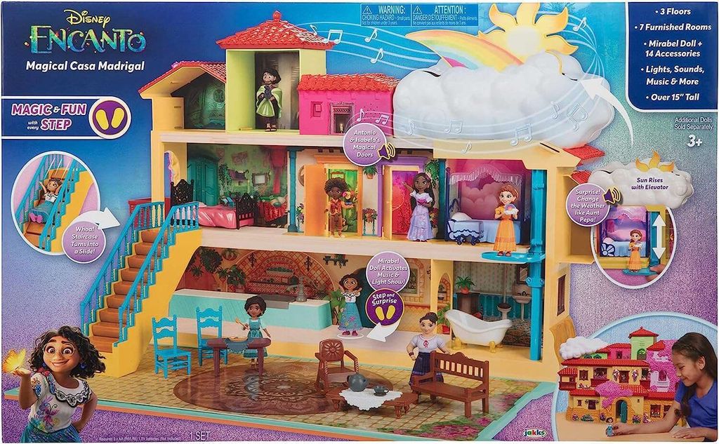 Disney Encanto Feature Casa di Madrigal Set di marionette Immagine del prodotto 