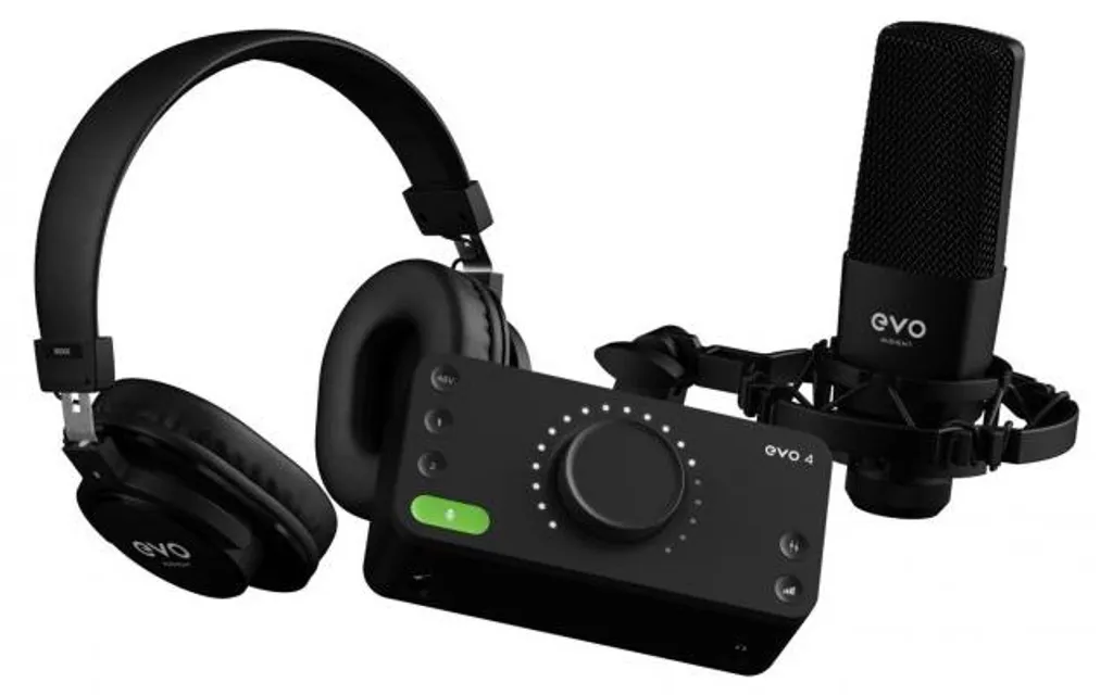 Audient EVO Start Recording Bundle Interface Audio et Micro de Studio - 8