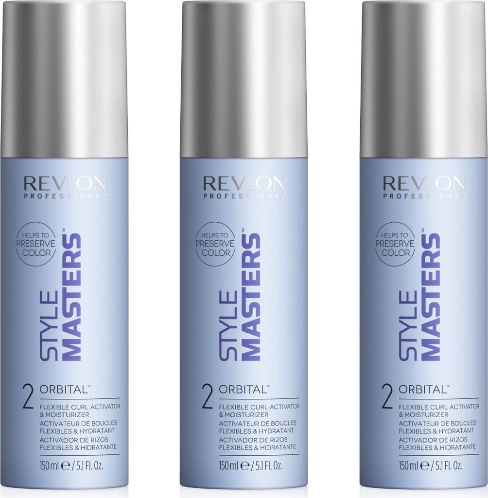 Style Masters Curly Orbital 3x150 ml Produktbild 