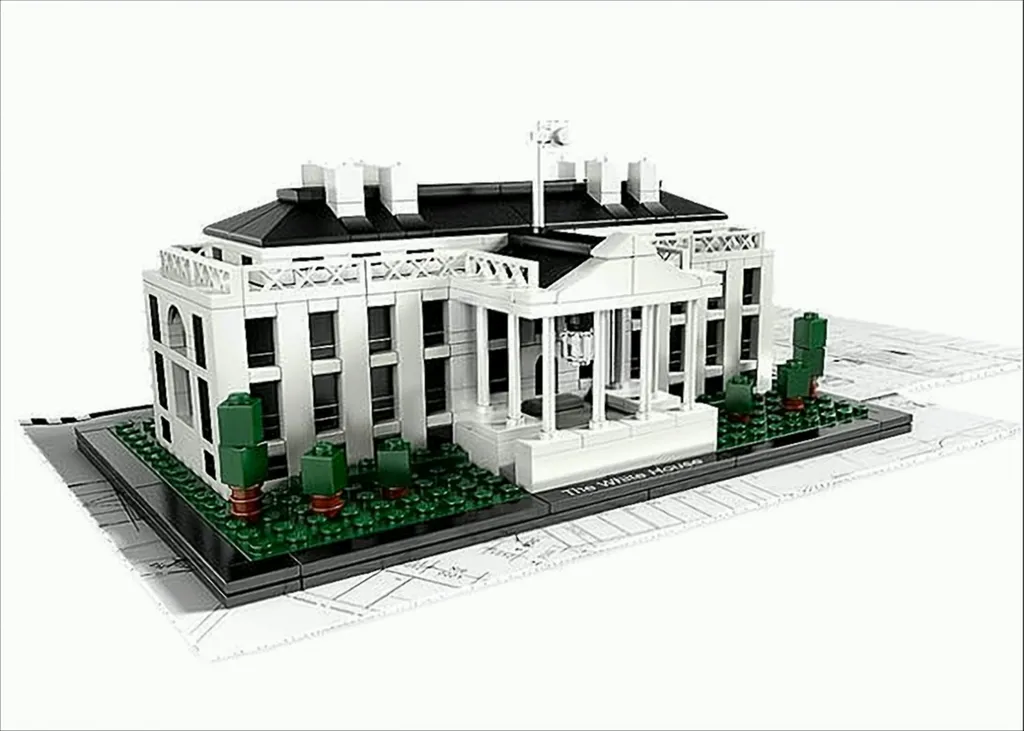 Lego Architecture 21006 La Maison Blanche maquette de collection - 4