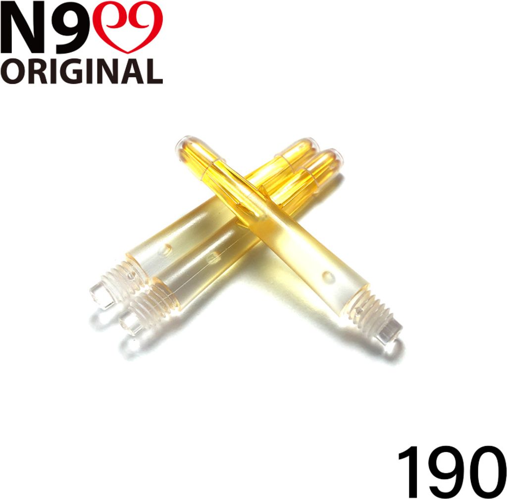 L-Style L Shafts Gradient Clear Orange Straight Locked 190 Short