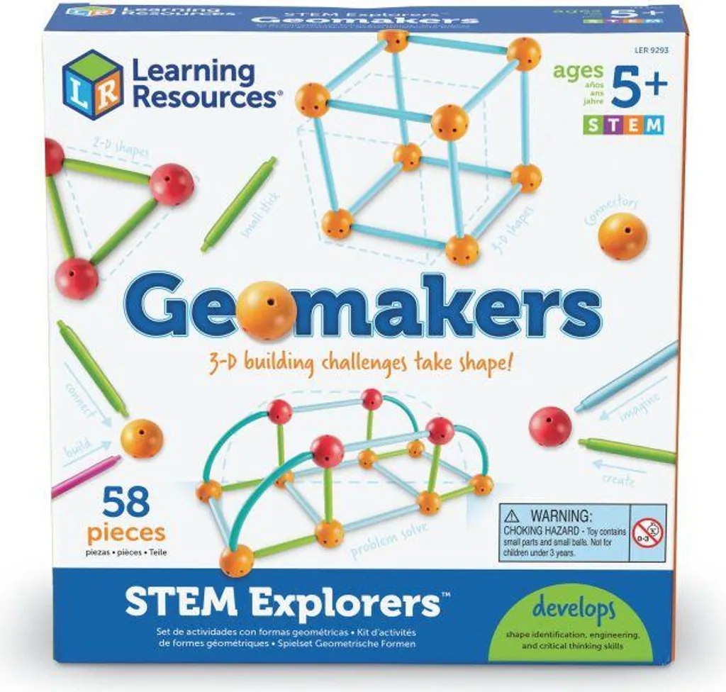 Comprendre la géométrie spatiale avec le kit Formes 3D Explorers éducatif - 8
