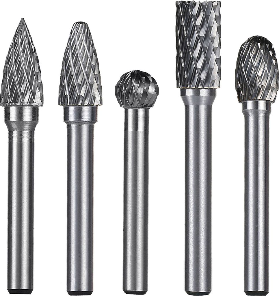 5 tlg. Frässtifte Set Schlichtfräser Fräser 6x10mm Oberfräser Fräser Aufsatz