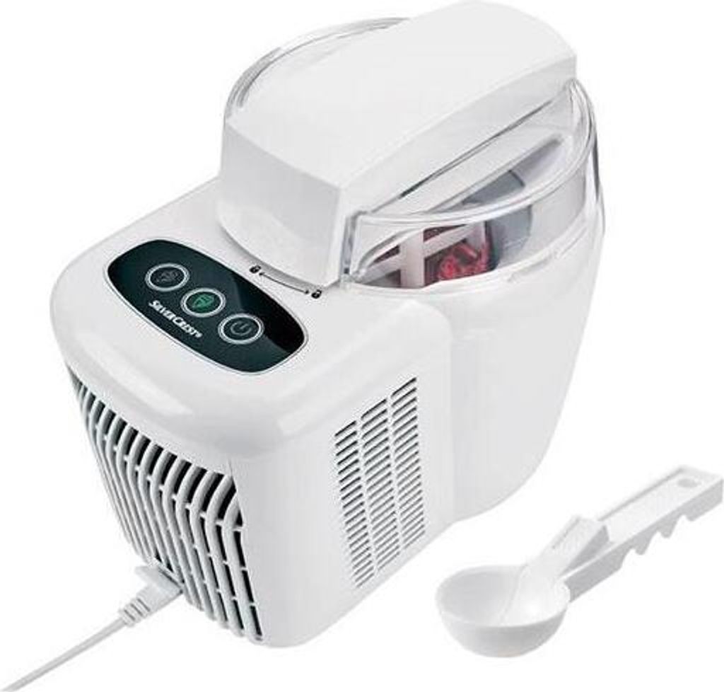 Silvercrest Eismaschine SEM 90 C3 Eisbereiter inkl. Zubehör Produktbild 