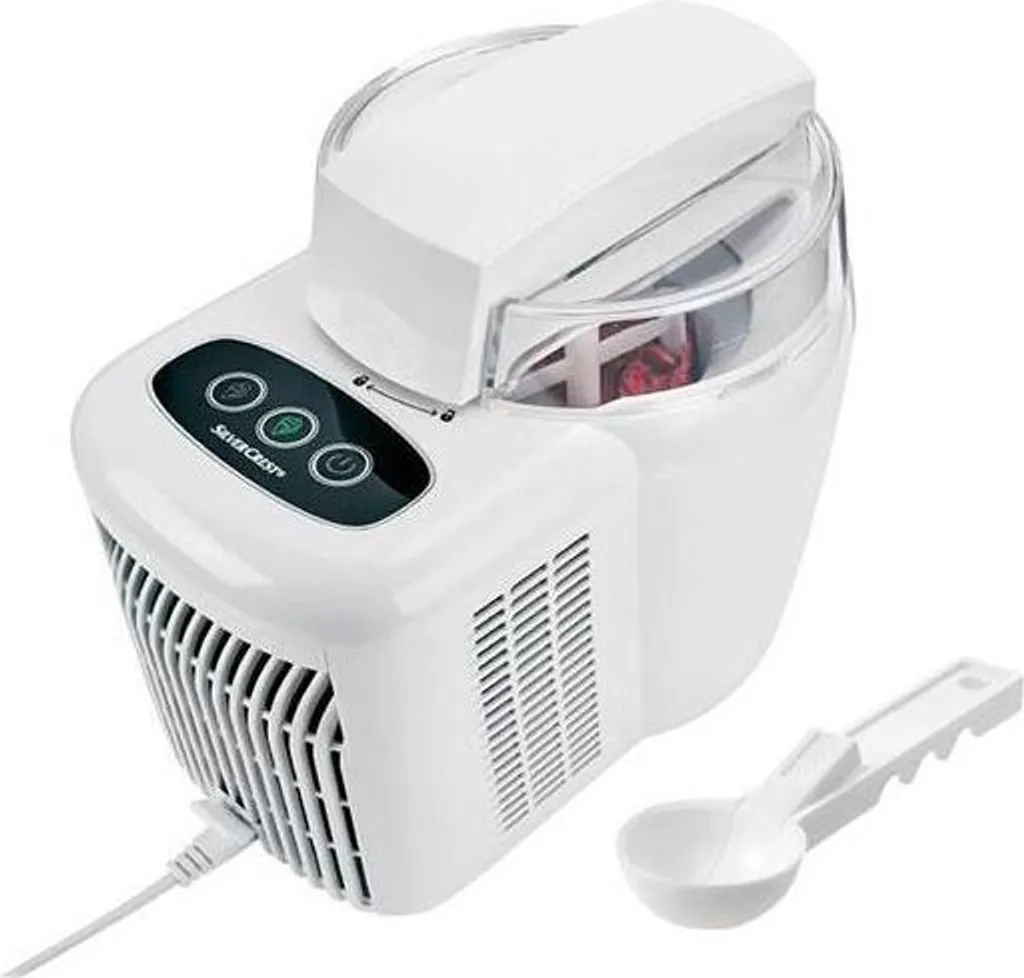 Gelatiera Silvercrest SEM 90 C3 Autorefrigerante con Accessori e Ricette