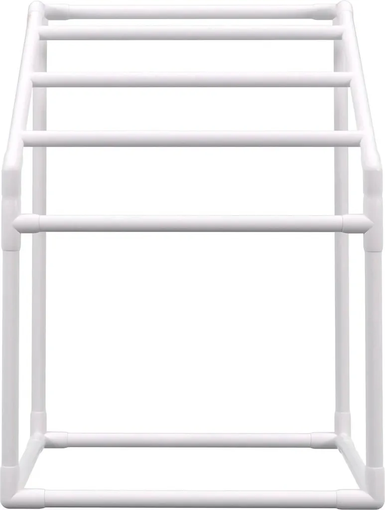 Sèche-serviette sur pied sans perçage avec 5 barres pour salle de bain