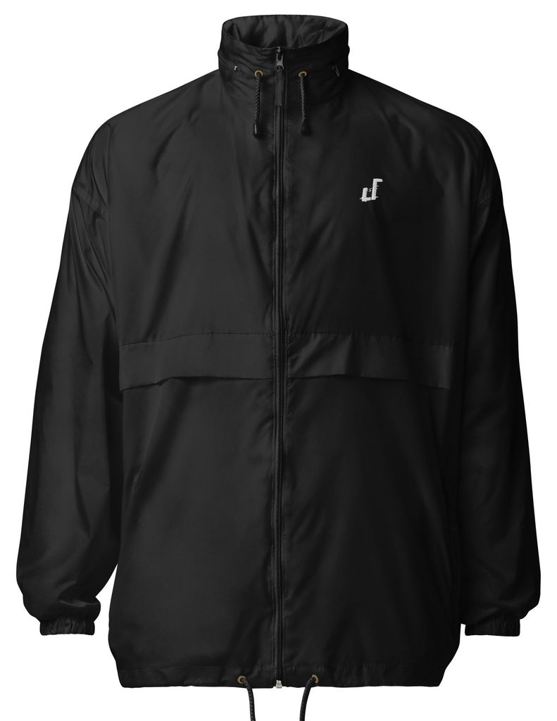 DECALVIBES Damen Windbreaker Basic - Schwarz , 2XL