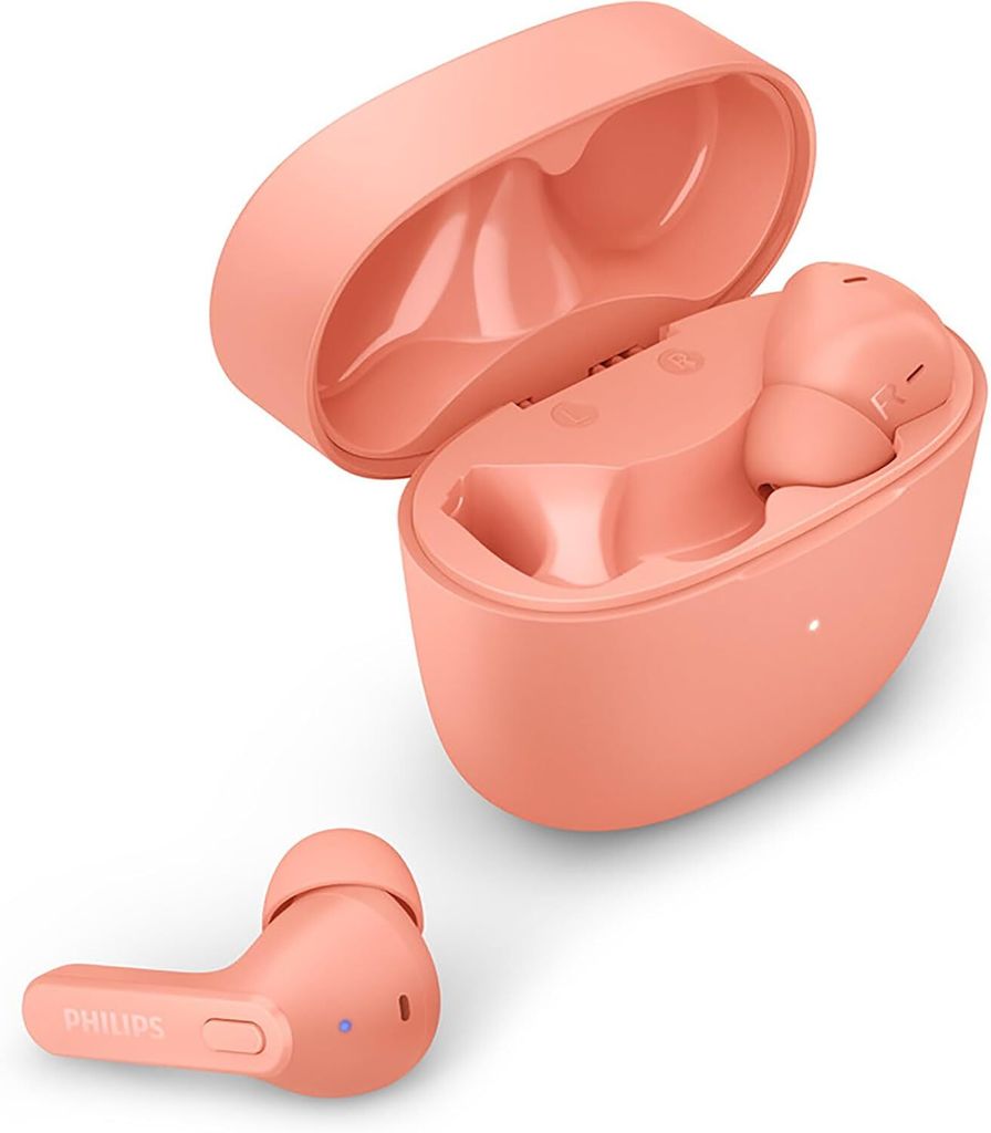 Bluetooth-Ohrhörer in Rosa, Einheitsgröße, mit starkem Produktbild 