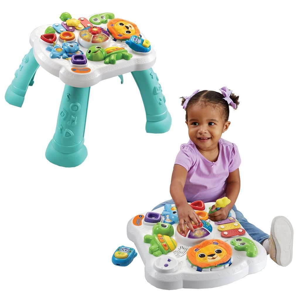 VTech Baby Dierenvriendjes Speeltafel, 0,75 Jahr(e), Sprachfunktion, Batterien erforderlich, AA, Synthetisch, Mehrfarbig