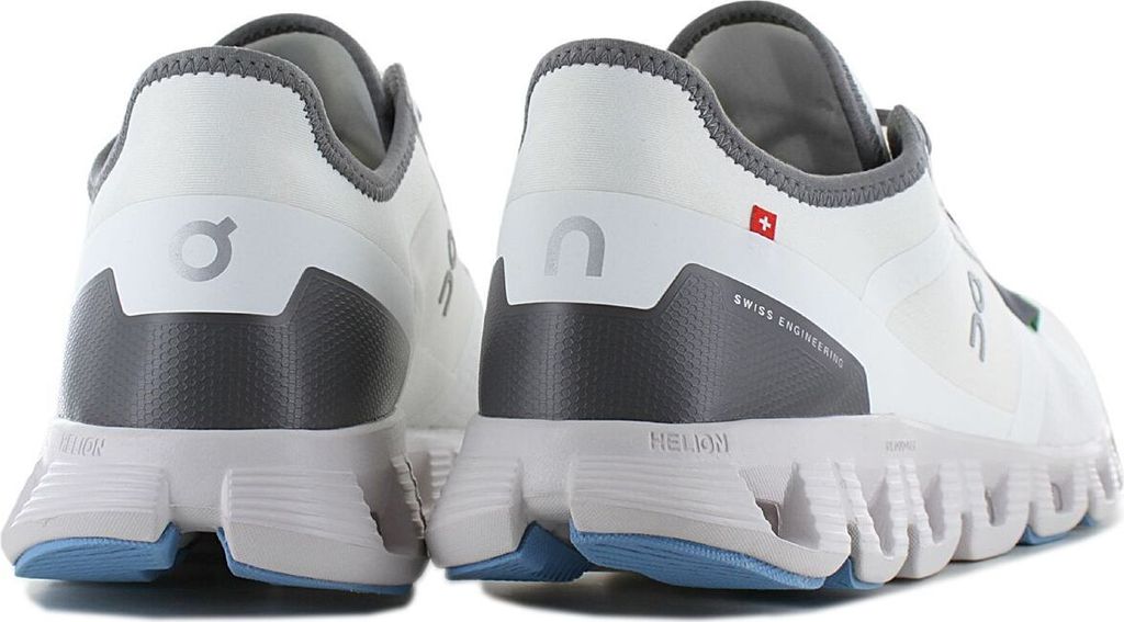 On Runn g Cloud X AD Herren Mesh Tra er Weiß Grau – 8,5 UK Produktbild 6