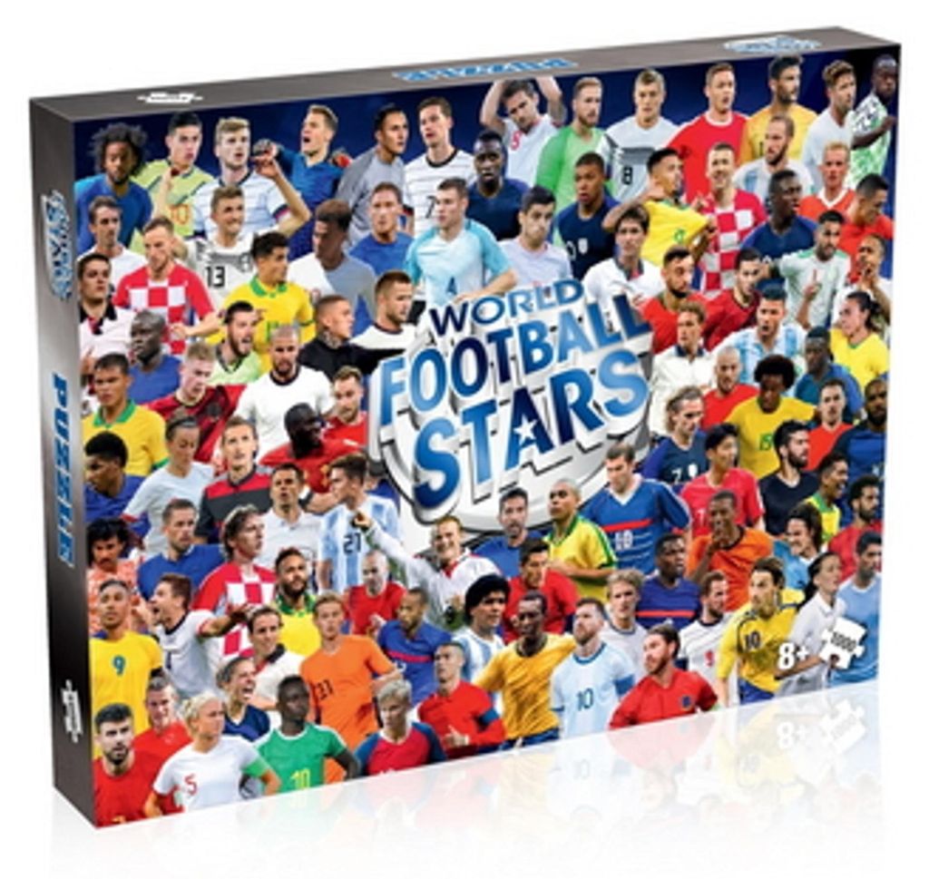 Puzzle World Football Stars 1000 elementów Immagine del prodotto 