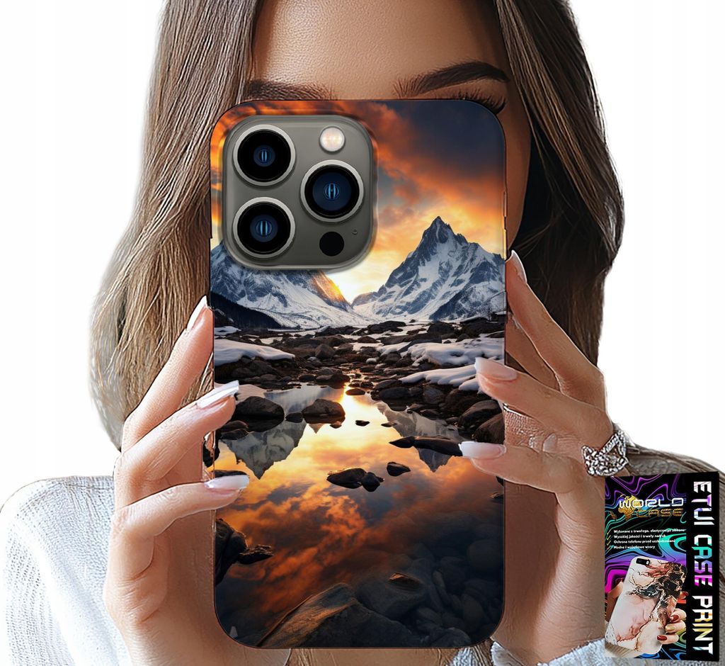 Etui Für Iphone 14 Pro Max - Stream, Berge, Gipfel, Everest + Film