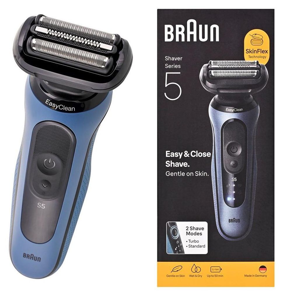 Rasoi da uomo Braun Series 5 52-A1000S con lamina, blu Immagine del prodotto 