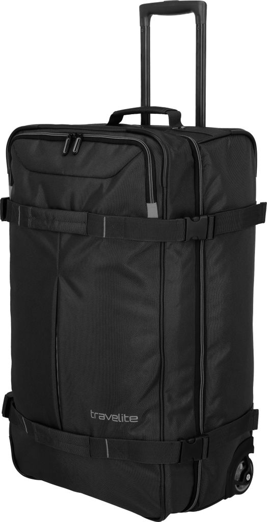 torba podróżna na kółkach Tarifa czarny czarny 70cm Zdjęcie produktu 
