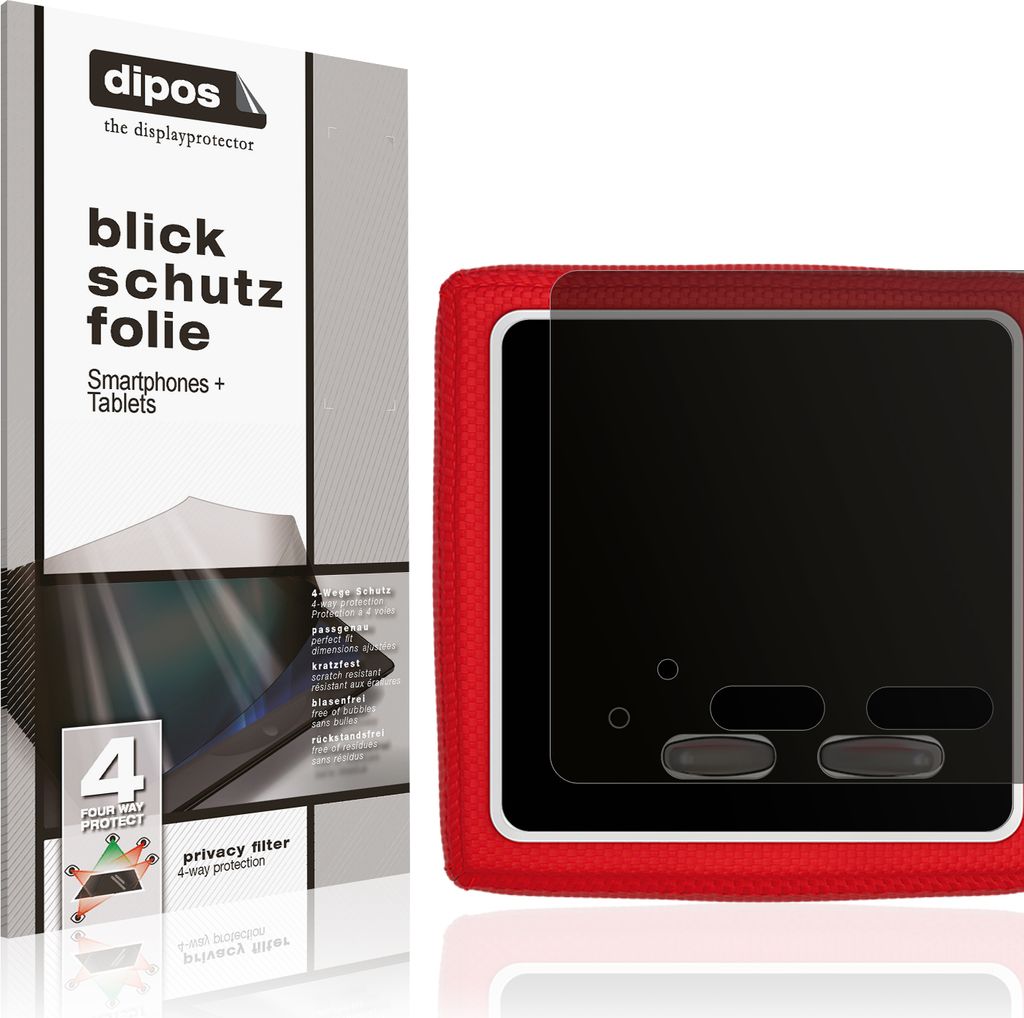 Blickschutzfolie für Tonie Toniebox matt Schutzfolie Folie Display Schutz dipos