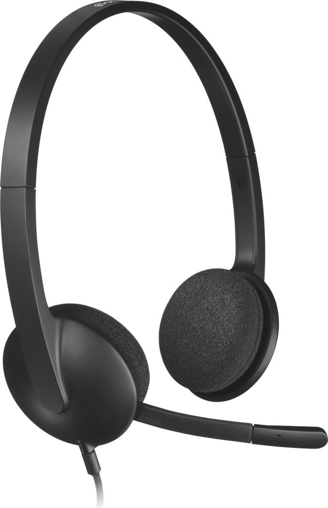 Logitech H340 USB Kopfhörer mit Mikrofon für PC, Mac und Produktbild 