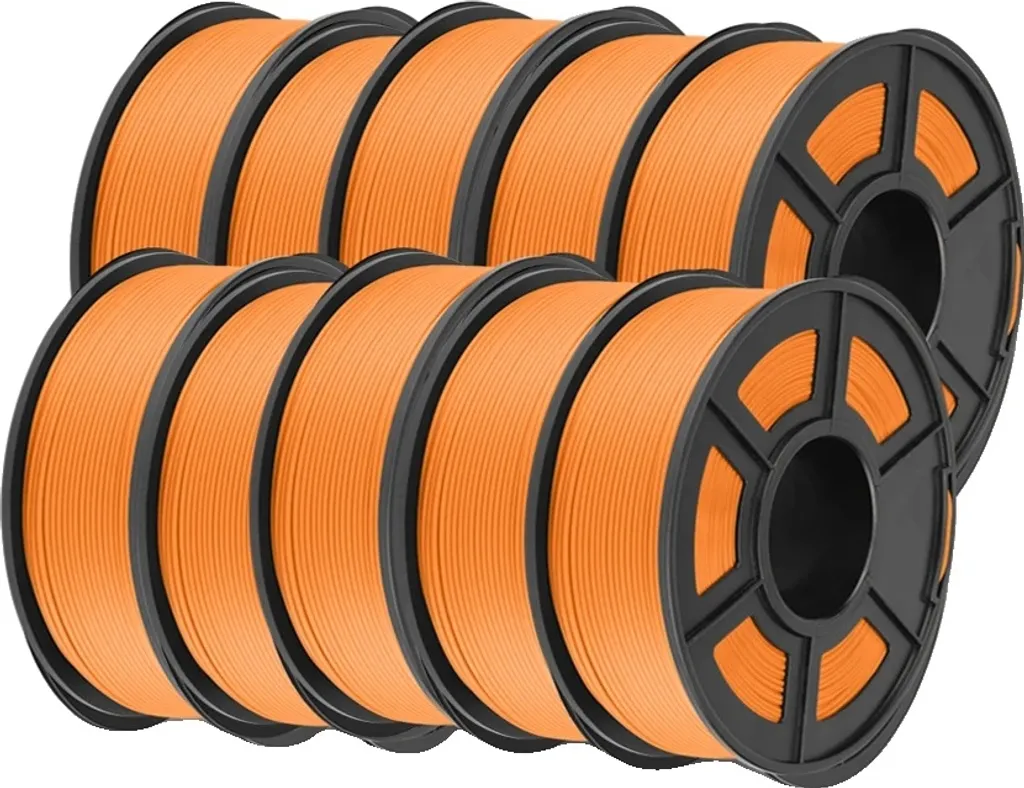Filament PLA Mat 1,75 mm Orange YG 1kg - Finis les Défauts d'Impression