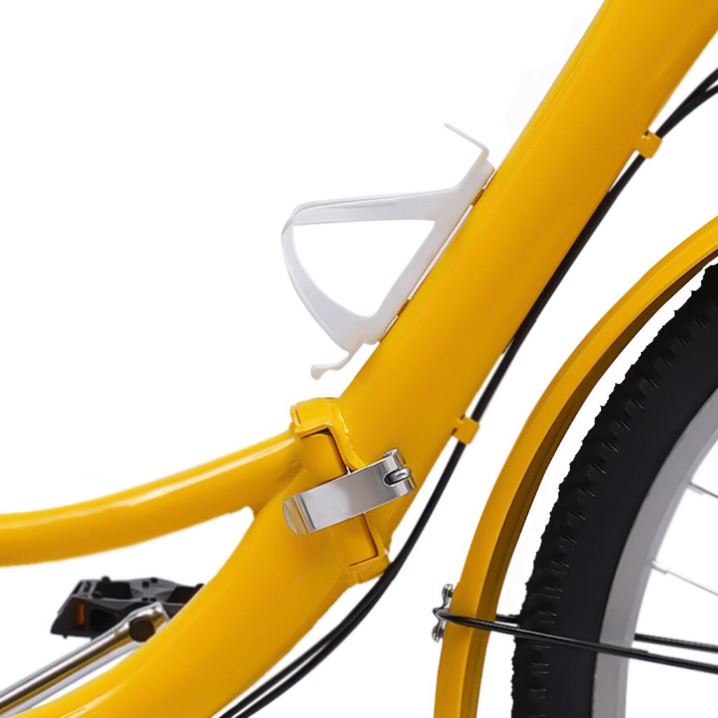 24 Zoll Dreirad Für Erwachsene Faltbar - 7-Gang Klapprad Mit Einkaufskorb